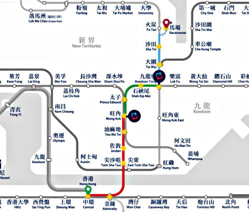 How to Get to Sha Tin Race Course With MTR