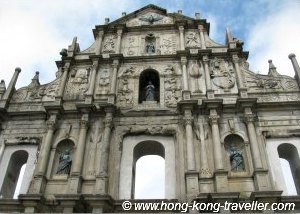 Macau Attractions: Ruins of St Paul